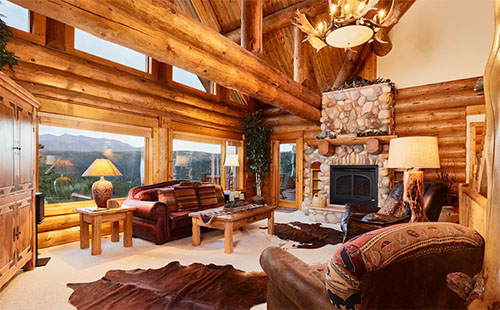 Luxurious family lodge vacation home in Cascade, CO