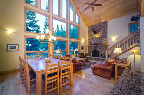 The Invincible Lodge large family vacation rental in Idaho Springs, CO