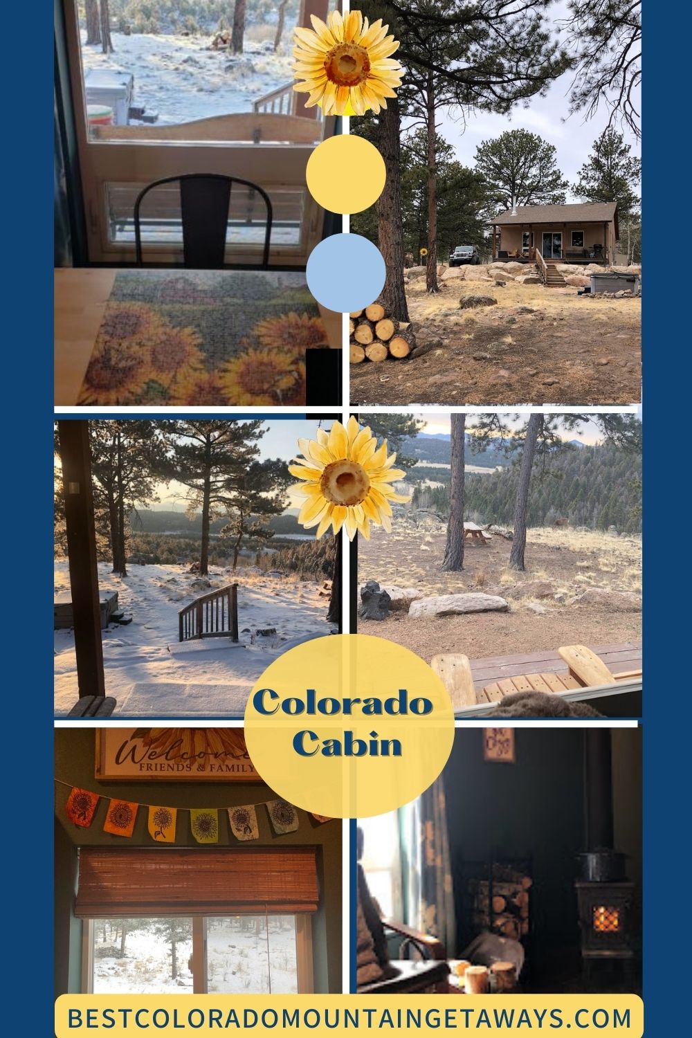 Sunflower Cabin Top 10 Airbnb Colorado Vacation Rentals for large